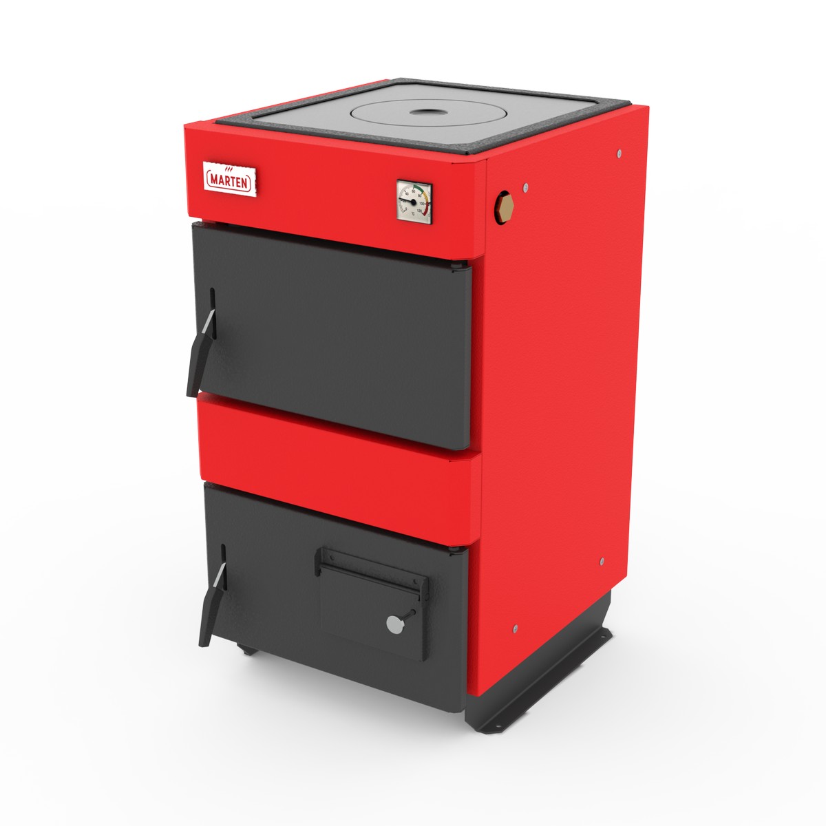 Котел опалювальний твердопаливний "Marten Base" МВ-12V потужність 12 кВт